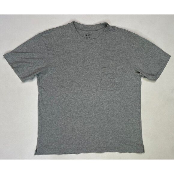 Uniqlo Keith Haring Art Pocket T-shirt Women Small Gray Short Sleeve - Picture 1 of 5